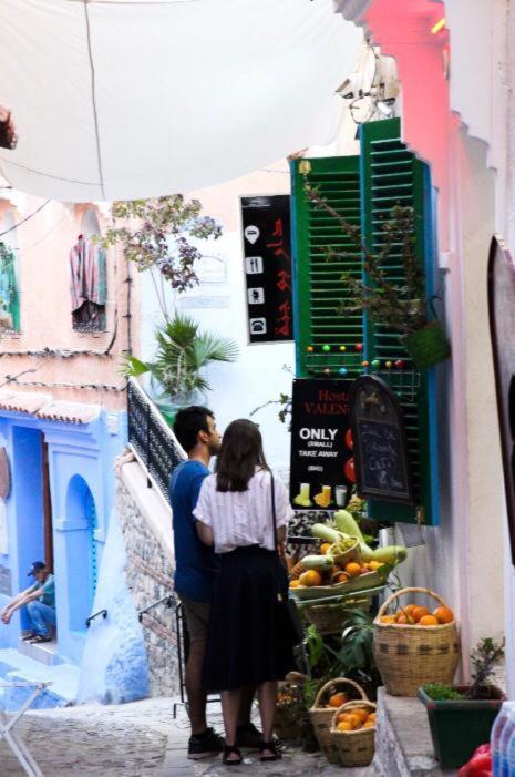 Hostal Valencia - Private Room With Bathroom Chefchaouen Exterior foto